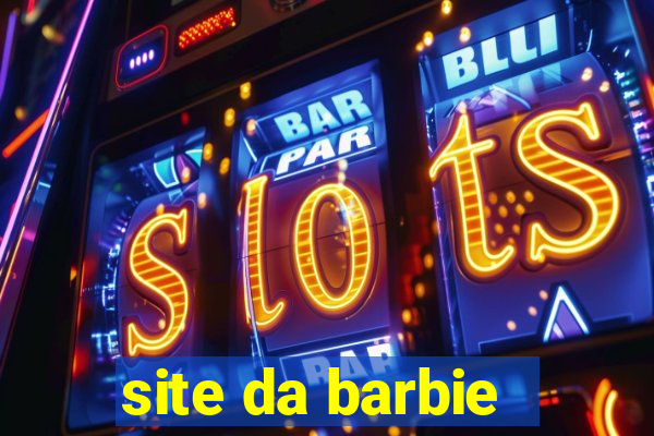 site da barbie - jogos